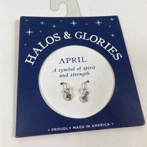 4/$25 NWT Halos & Glories April Earring Set